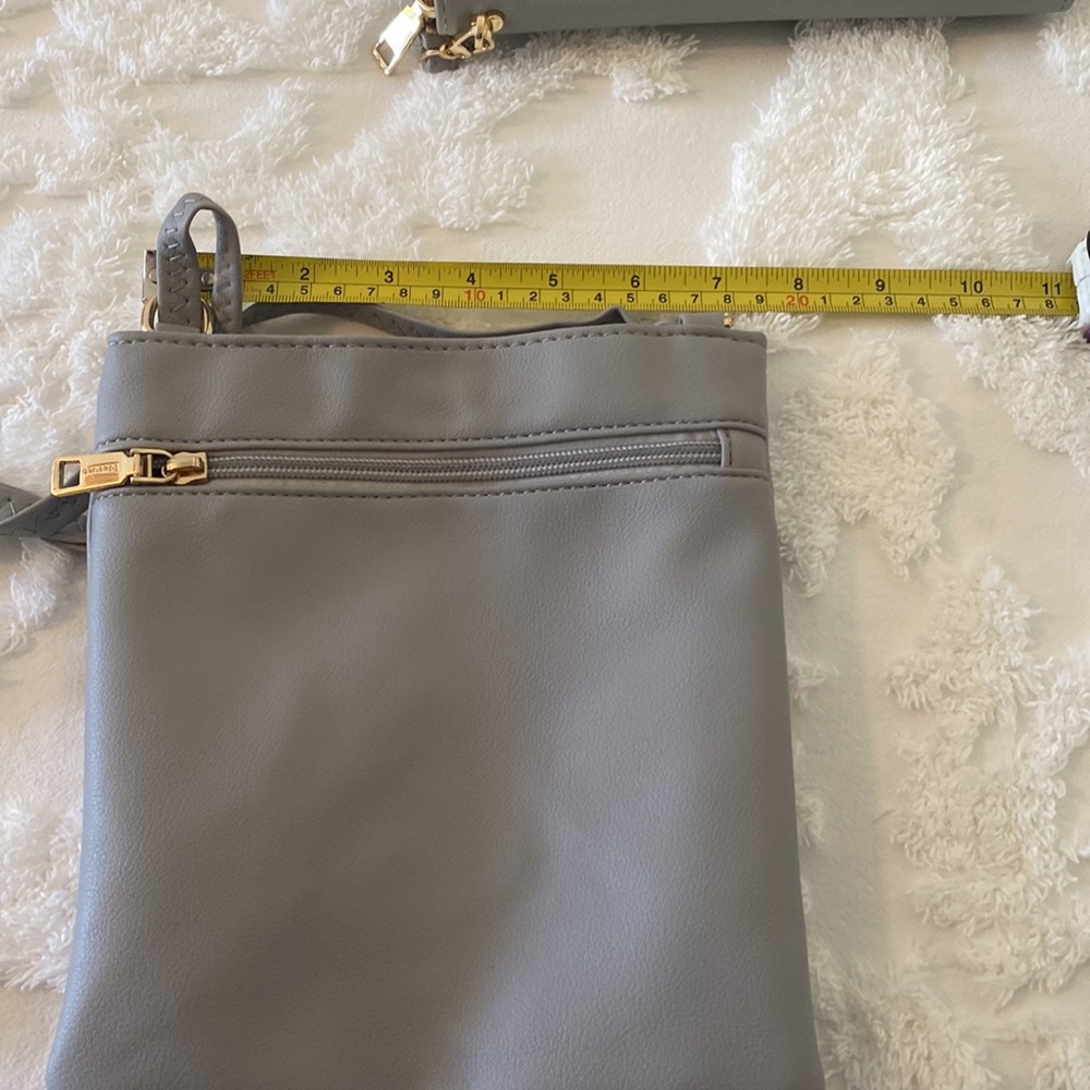 3 piece purse. Grey - Picture 5 of 12